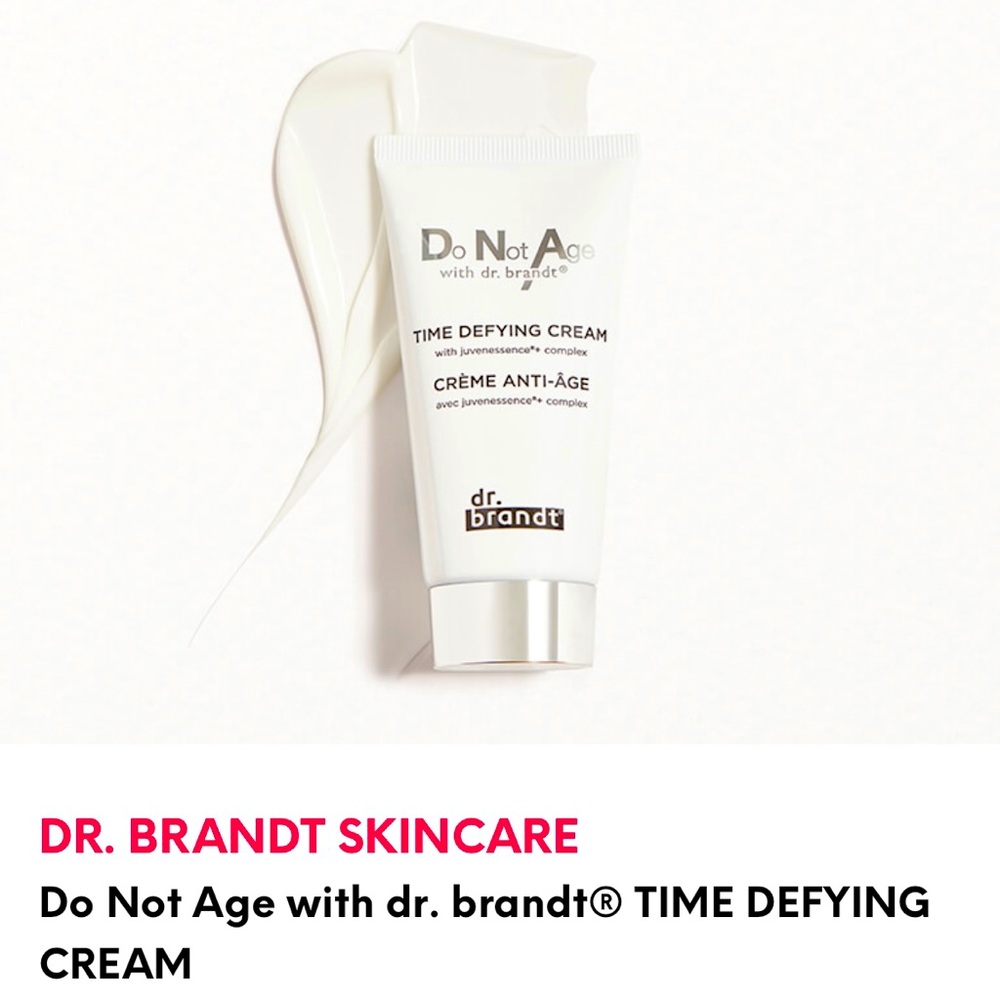 Do Not Age with dr. brandt® TIME DEFYING CREAM